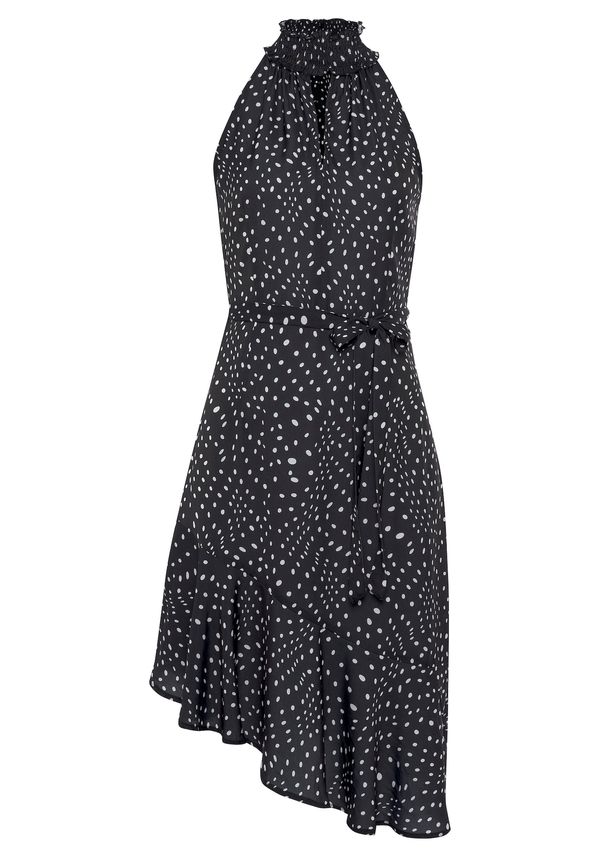 LASCANA LASCANA Кимоно  черно / бяло