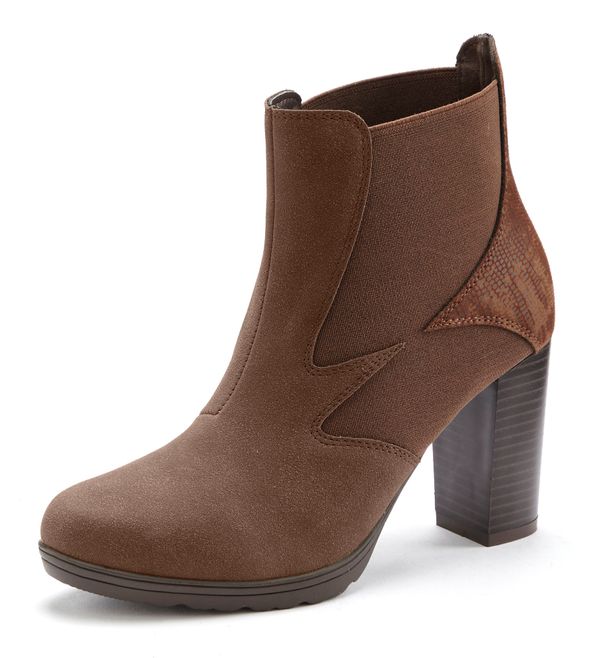 LASCANA LASCANA Къси ботуши  кафяво