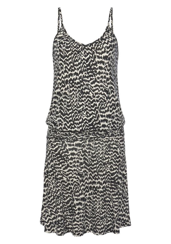 LASCANA LASCANA Лятна рокля  черно / бяло
