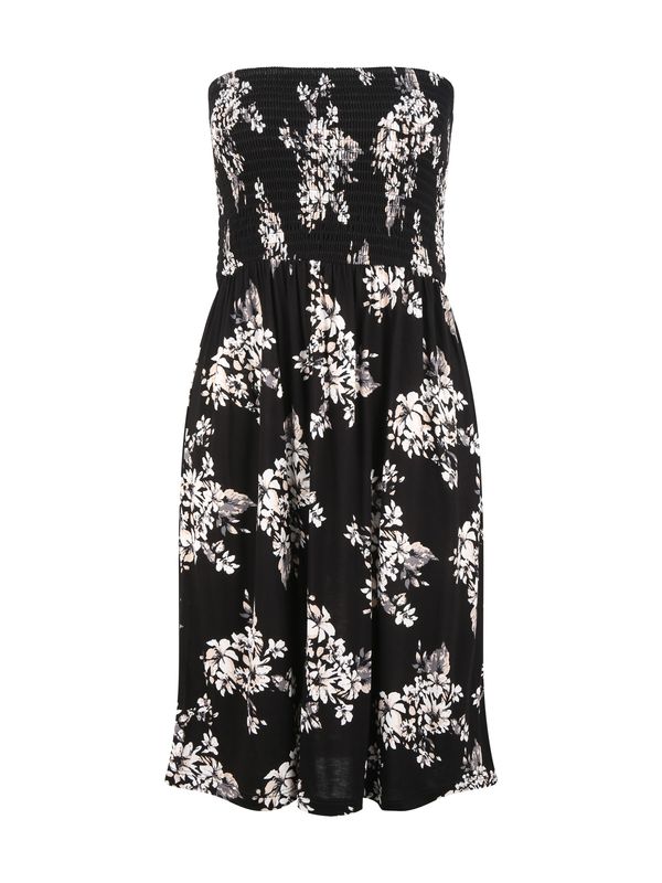 LASCANA LASCANA Лятна рокля 'Jasmine'  бежово / сиво / черно / бяло