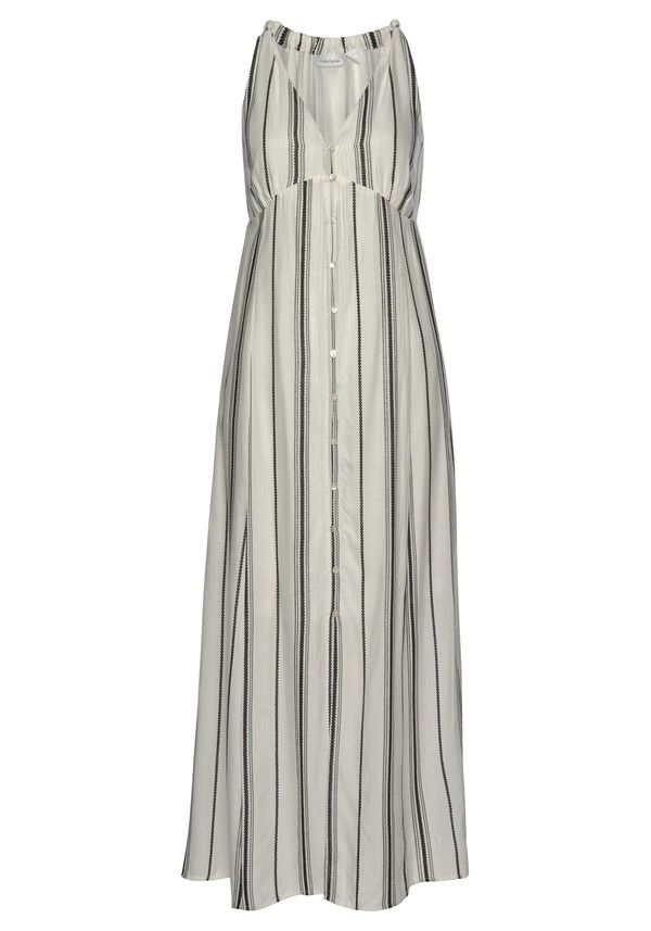 LASCANA LASCANA Лятна рокля  светлобежово / черно