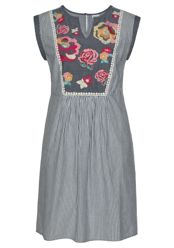 LASCANA LASCANA Лятна рокля  тюркоазен / гълъбово синьо / розово / бяло