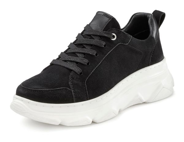 LASCANA LASCANA Ниски маратонки  черно