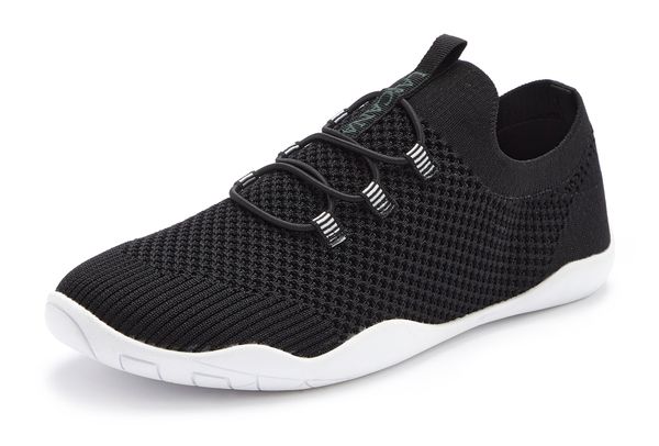 LASCANA LASCANA Ниски маратонки  зелено / черно