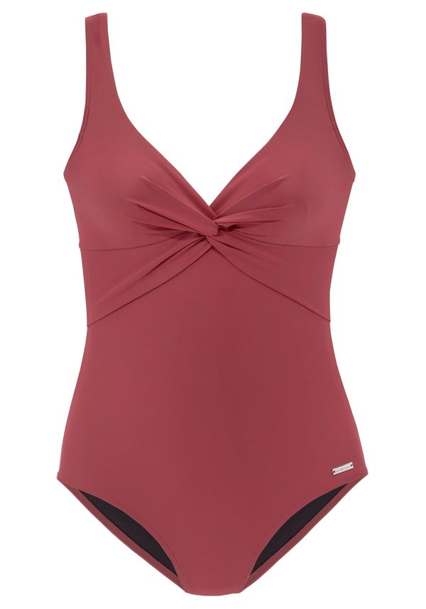 LASCANA LASCANA Оформящ цял бански  бордо