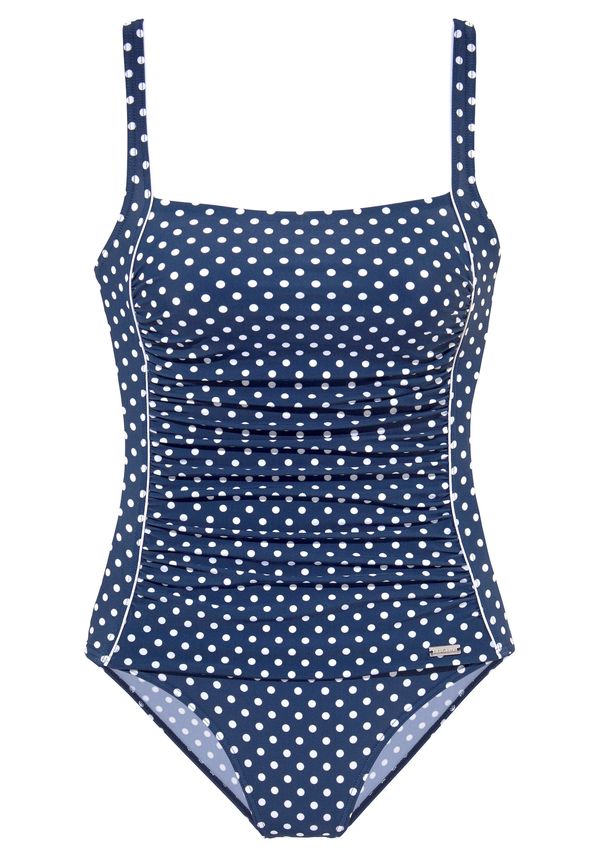 LASCANA LASCANA Оформящ цял бански  синьо