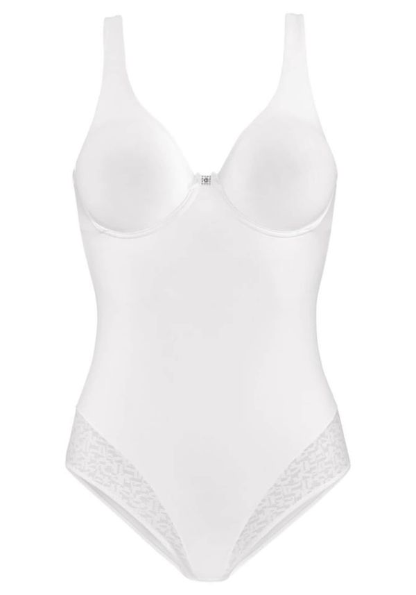 LASCANA LASCANA Оформящо боди  бяло