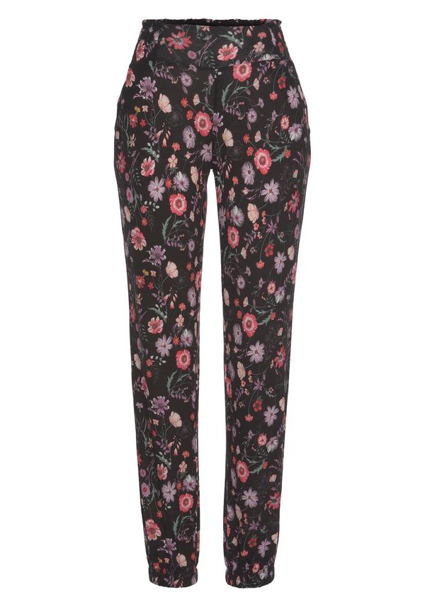 LASCANA LASCANA Панталон  бежово / зелено / светлолилаво / розово / черно