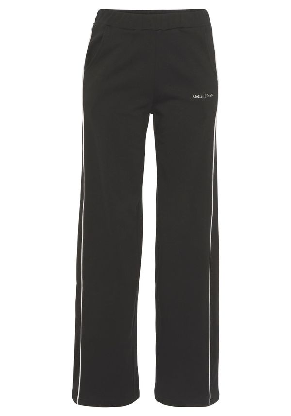 LASCANA LASCANA Панталон  черно / бяло