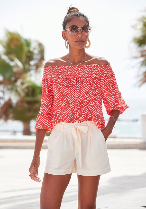 LASCANA LASCANA Панталон 'LASCANA'  естествено бяло