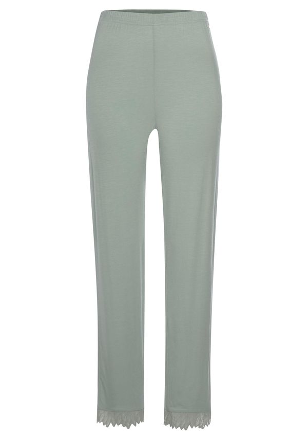LASCANA LASCANA Панталон пижама  пастелно зелено