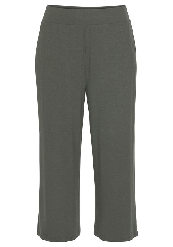 LASCANA LASCANA Панталон пижама  тъмнозелено