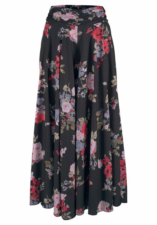 LASCANA LASCANA Панталон  пъстро / черно