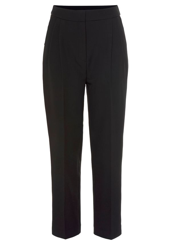 LASCANA LASCANA Панталон с ръб  черно