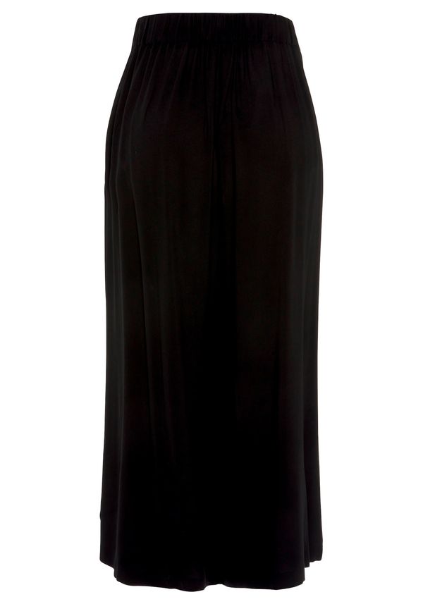 LASCANA LASCANA Панталон с ръб  черно