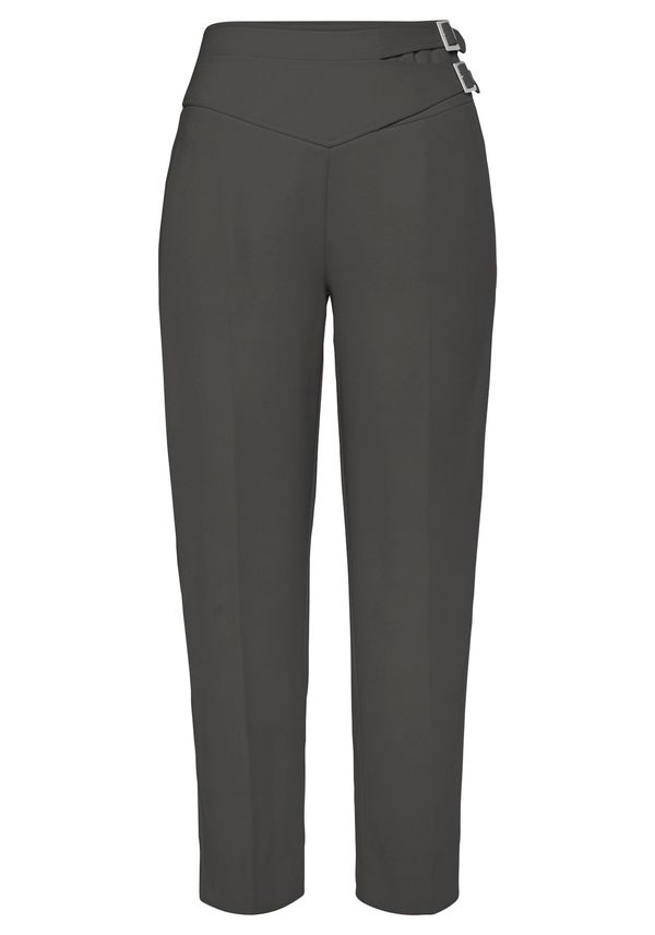 LASCANA LASCANA Панталон с ръб  каки