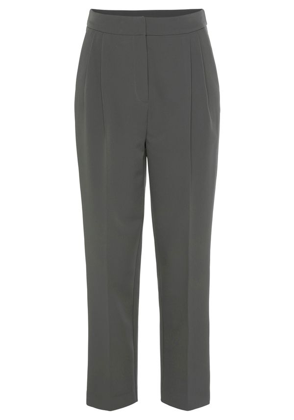 LASCANA LASCANA Панталон с ръб  сиво