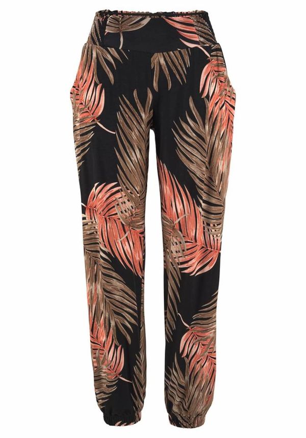 LASCANA LASCANA Панталон тип шалвари  кафяво / черно