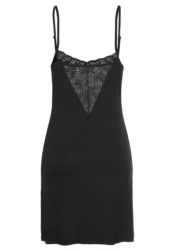 LASCANA LASCANA пеньоар  черно