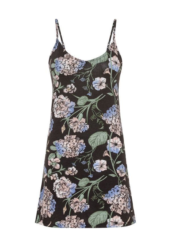 LASCANA LASCANA пеньоар  светлосиньо / светлозелено / бледорозово / черно