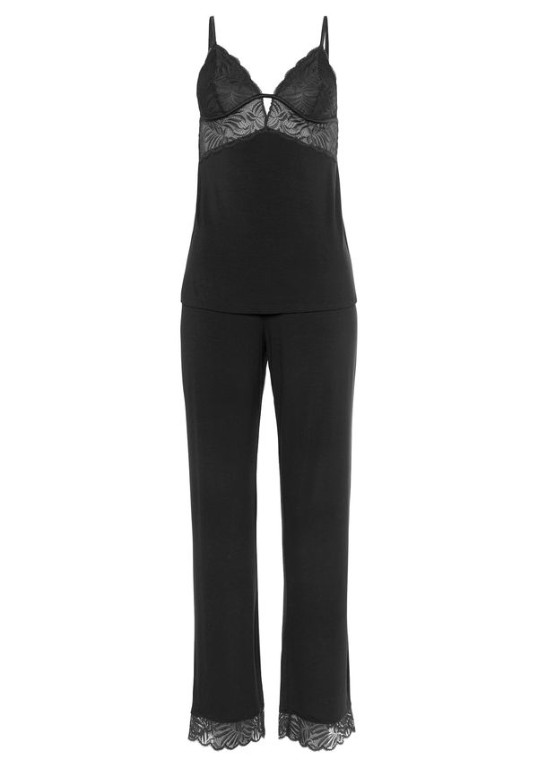 LASCANA LASCANA Пижама  черно