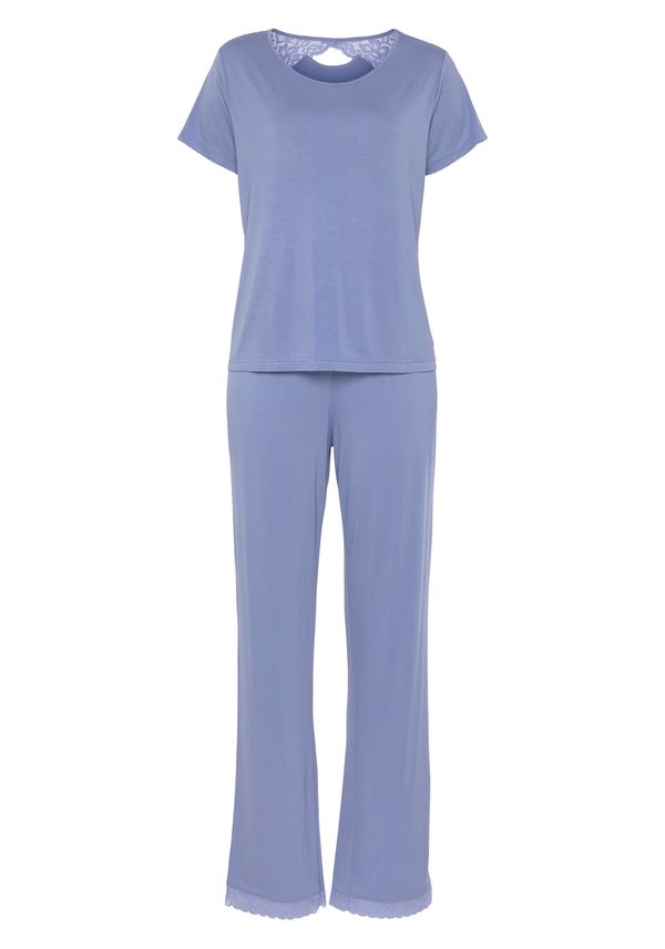 LASCANA LASCANA Пижама 'Summer'  лавандула