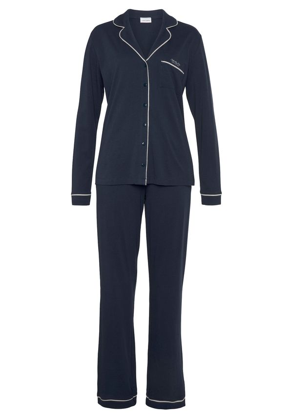 LASCANA LASCANA Пижама  тъмносиньо