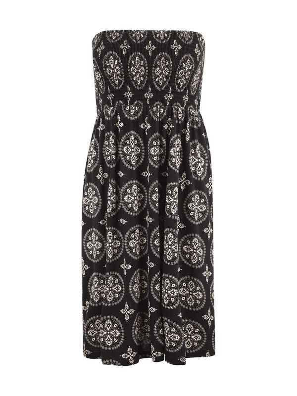 LASCANA LASCANA Плажна рокля  кремаво / черно