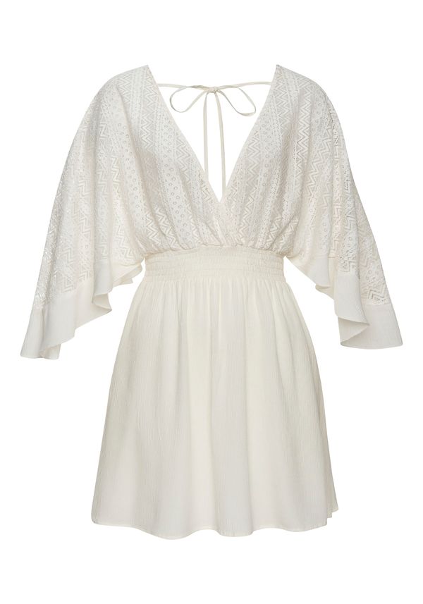 LASCANA LASCANA Плажна рокля  мръсно бяло