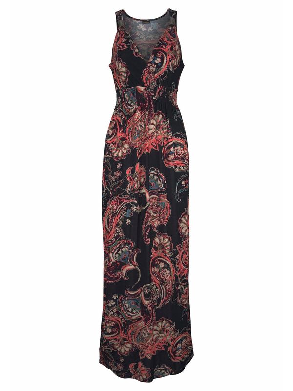 LASCANA LASCANA Плажна рокля  пъстро / черно