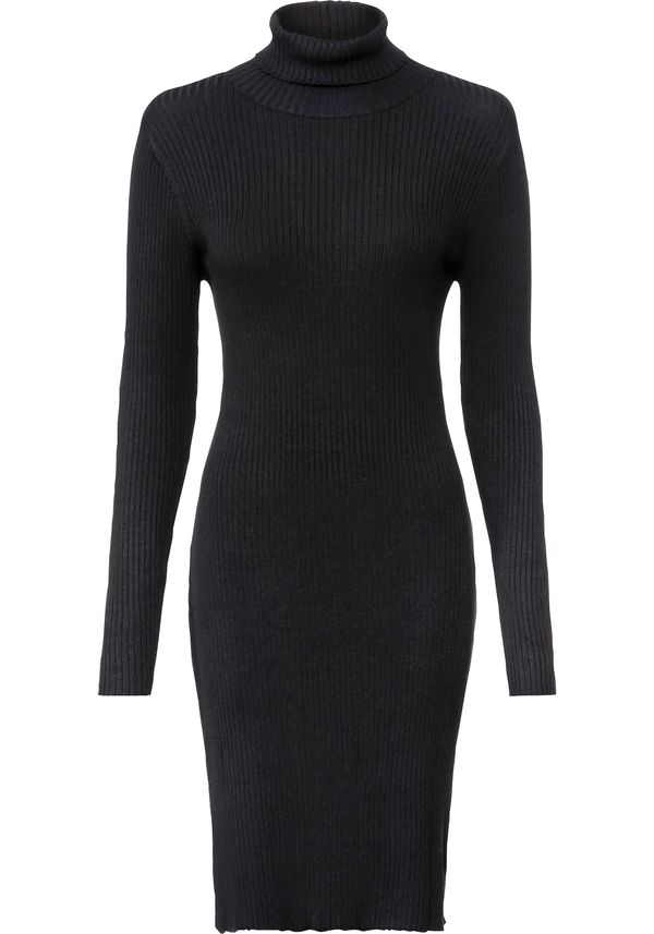 LASCANA LASCANA Плетена рокля  черно