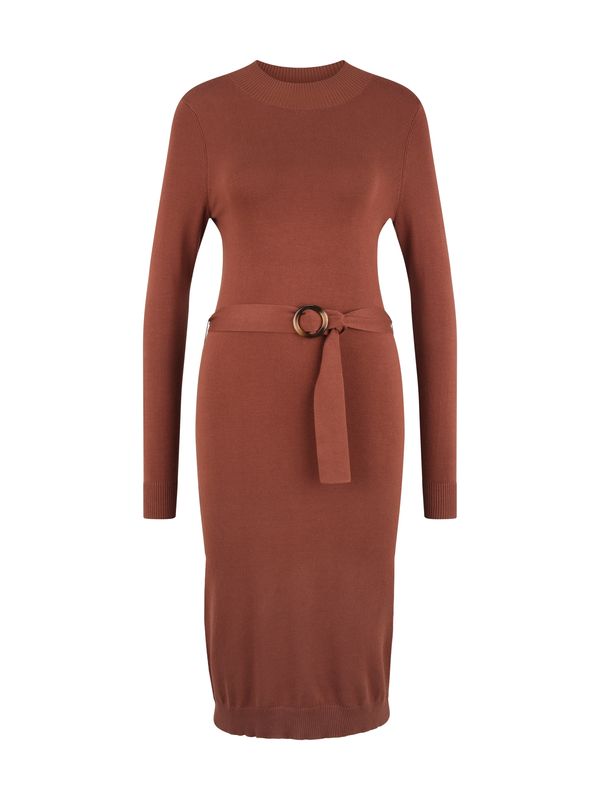 LASCANA LASCANA Плетена рокля  карамел