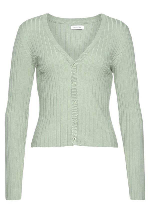 LASCANA LASCANA Плетена жилетка  мента