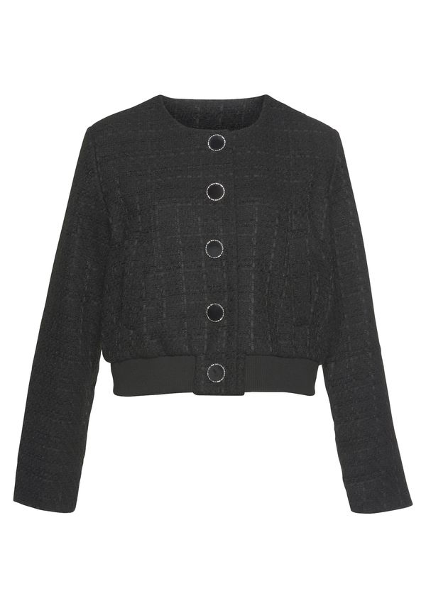 LASCANA LASCANA Преходно яке  черно