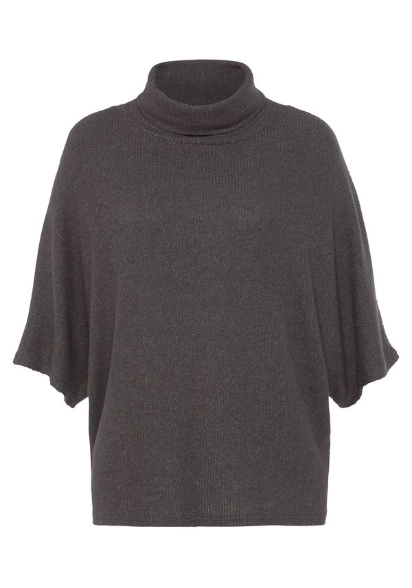 LASCANA LASCANA Пуловер  антрацитно черно