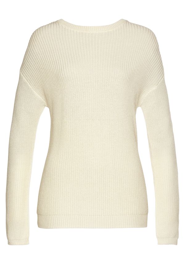 LASCANA LASCANA Пуловер  бяло