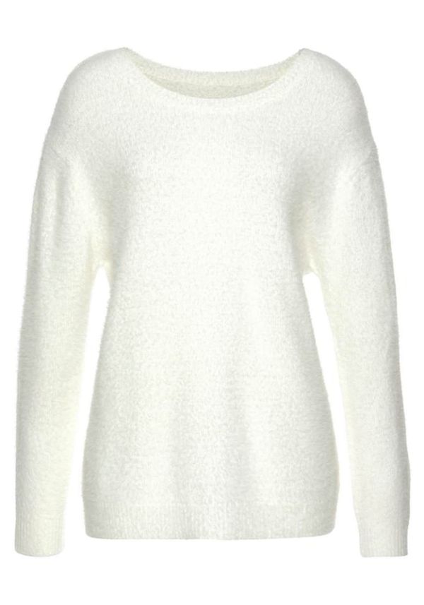 LASCANA LASCANA Пуловер  бяло