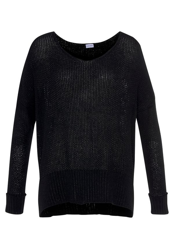 LASCANA LASCANA Пуловер  черно