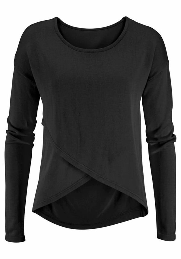 LASCANA LASCANA Пуловер  черно