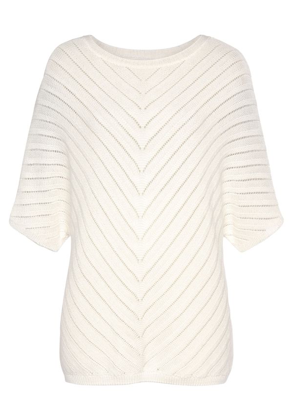 LASCANA LASCANA Пуловер  екрю