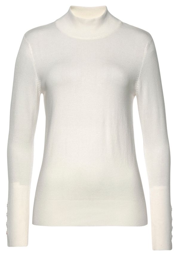 LASCANA LASCANA Пуловер  естествено бяло