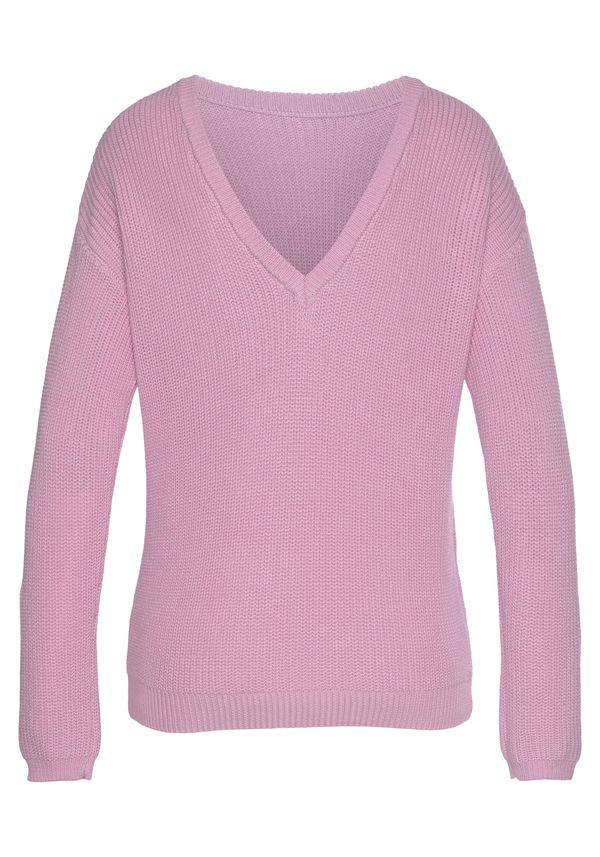 LASCANA LASCANA Пуловер  лилав