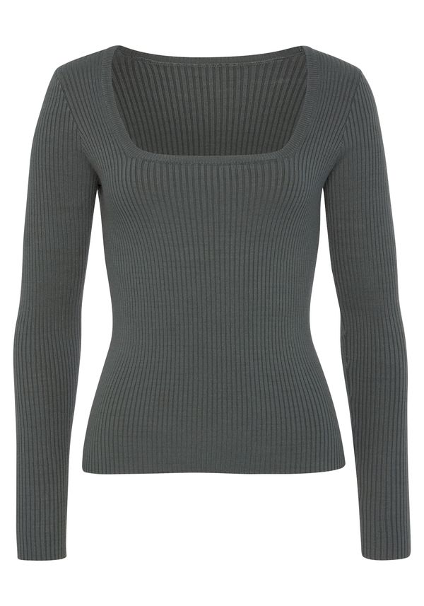 LASCANA LASCANA Пуловер  маслина