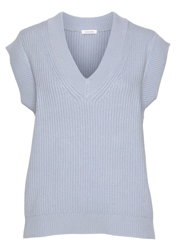 LASCANA LASCANA Пуловер  синьо