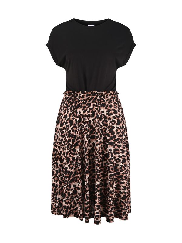 LASCANA LASCANA Рокля  бежово / кафяво / черно