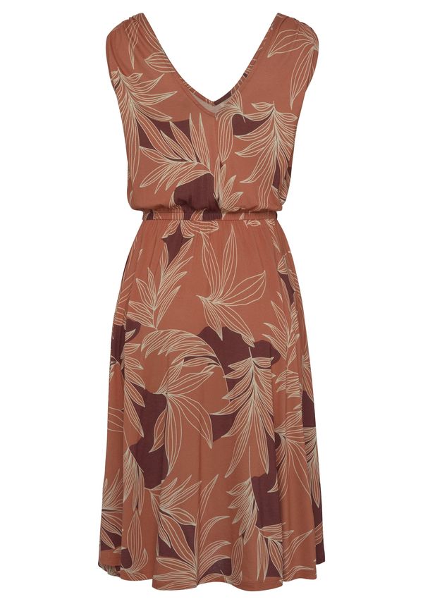 LASCANA LASCANA Рокля  бежово / кафяво