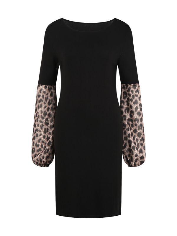 LASCANA LASCANA Рокля  бежово меланж / кафяво / черно