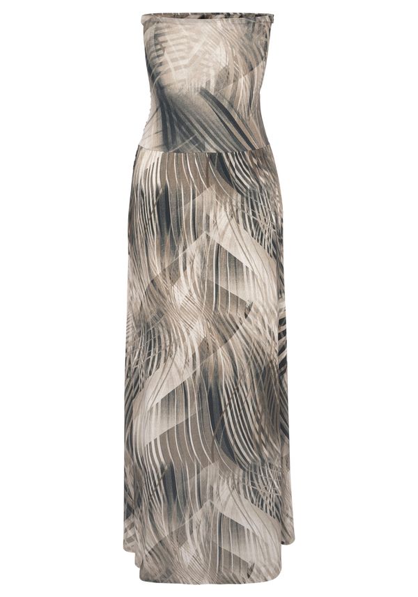 LASCANA LASCANA Рокля  кафяво / яйчена черупка