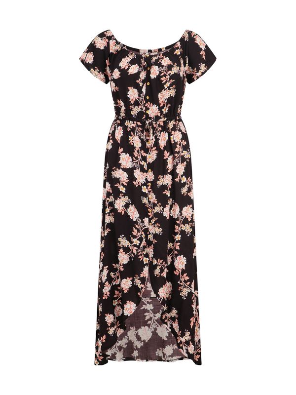 LASCANA LASCANA Рокля  корал / черно / бяло