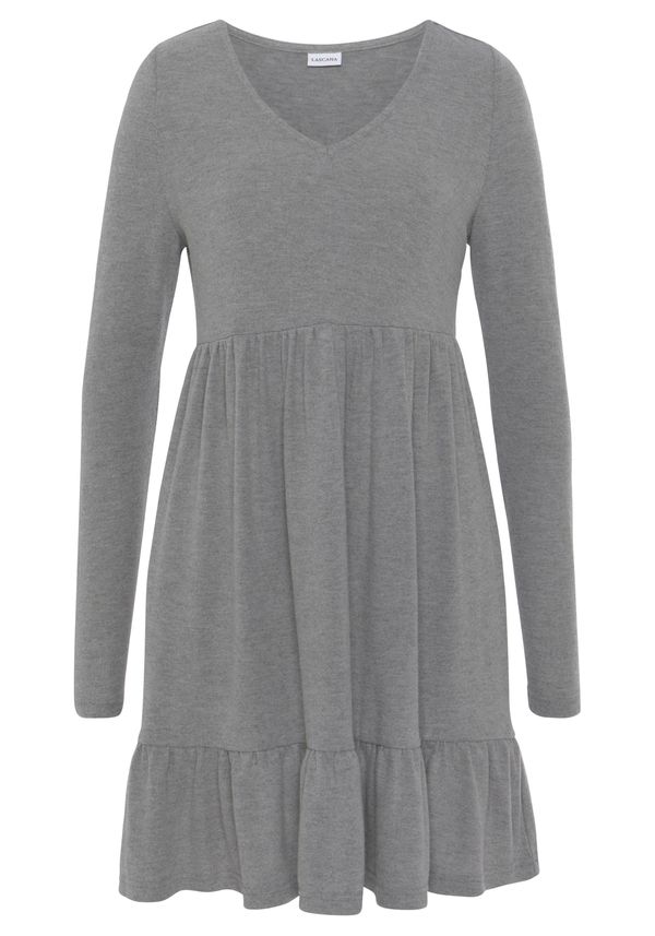 LASCANA LASCANA Рокля  светлосиво